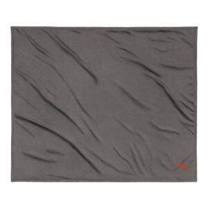 Premium Sherpa Blanket – Leopard Gecko Emblem