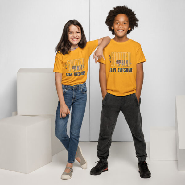 Stay Spotted Stay Awesome Youth t-shirt - Image 12